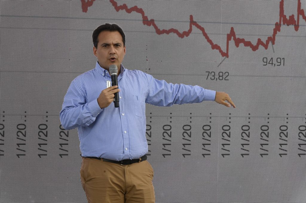 David Miazzo en el Foro Económico: “El dólar bajo es la nueva normalidad” Foto Expoagro 2026 Foro Economico Miazzo 1024x681