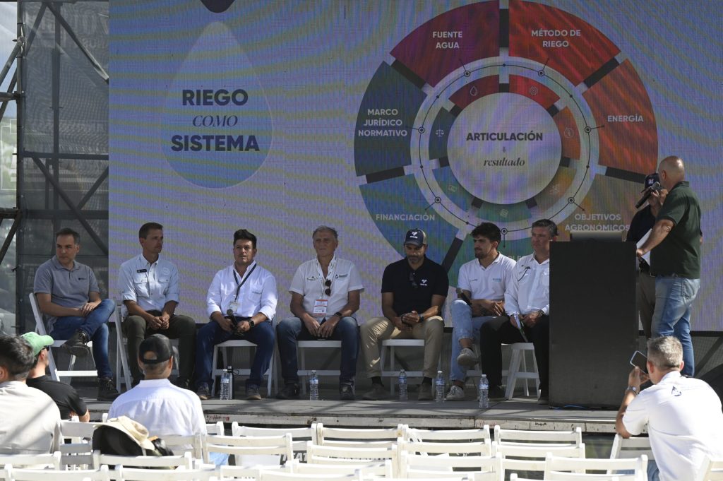Eficiencia y proyección a largo plazo: Las estrategias del “Club del Riego” frente a los desafíos climáticos Foto Expoagro 2026 Riego 1024x681