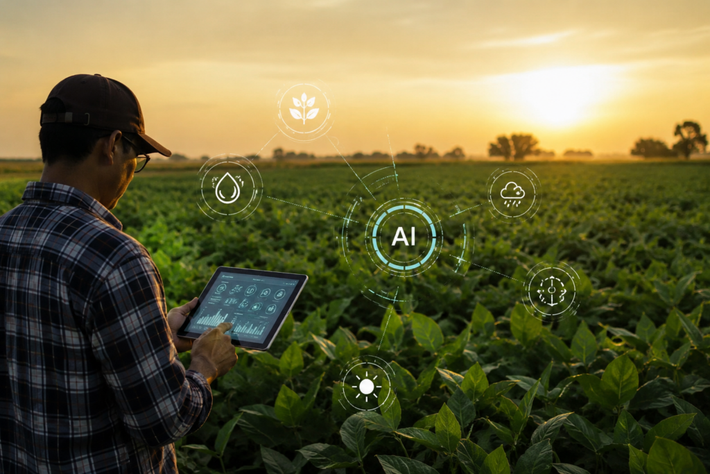 La inteligencia artificial desembarca en el agro y redefine la forma de producir, decidir y hacer negocios ChatGPT Image 15 May 2026 11 10 59 A.m 1024x683