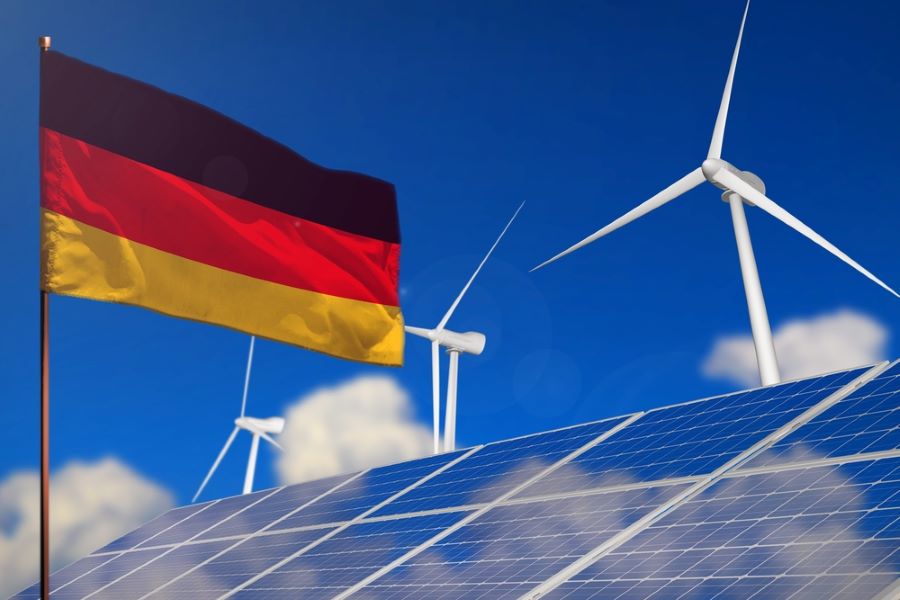 Las energías renovables cubrieron el 20,8 por ciento de la demanda de energía primaria de Alemania en 2025 foto alemania transición energética