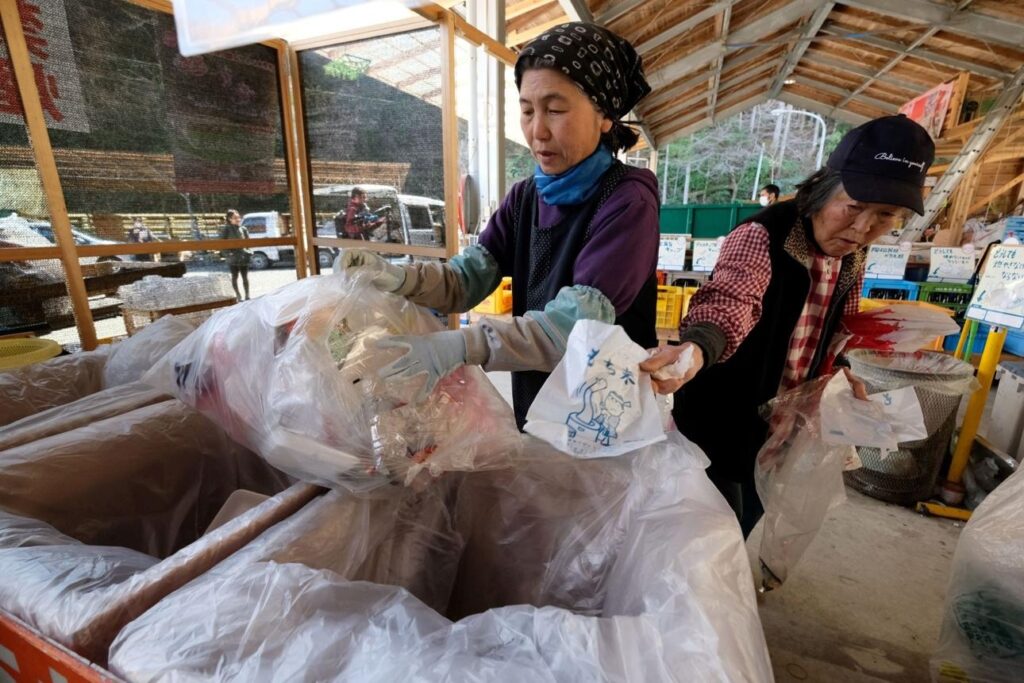 reciclado en japon