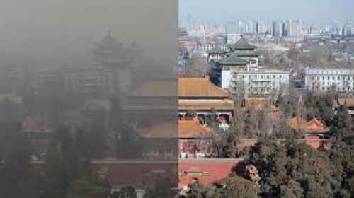 foto china baja los indices de contaminación