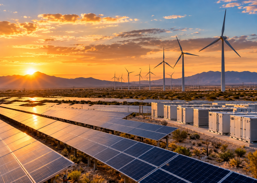 Energías renovables en Estados Unidos: el avance de la energía solar convive con un nuevo escenario político chatgpt image 29 sept 2026, 11 31 06 a.m.