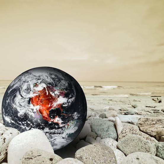 La impresionante huella del impacto ambiental del ser humano en la Tierra foto huella humana de impacto ambienal