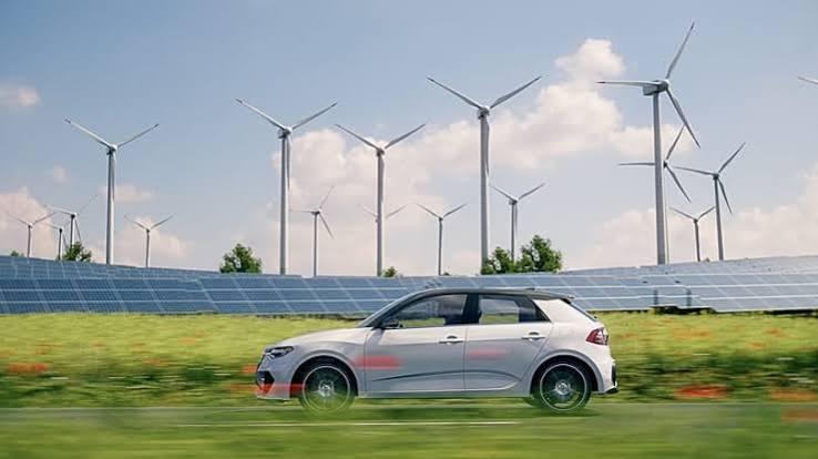 foto neumáticos en vehículos eléctricos
