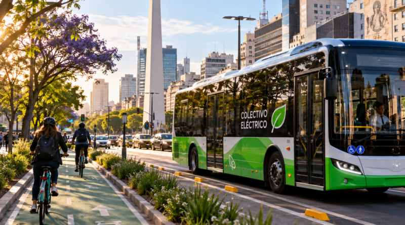 movilidad eléctrica rumbo al obelisco