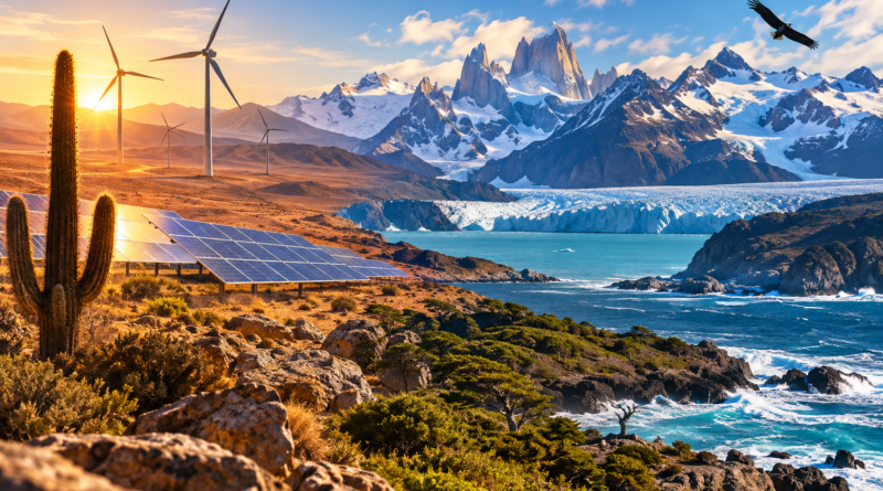 paisajes de chile y energía renovable